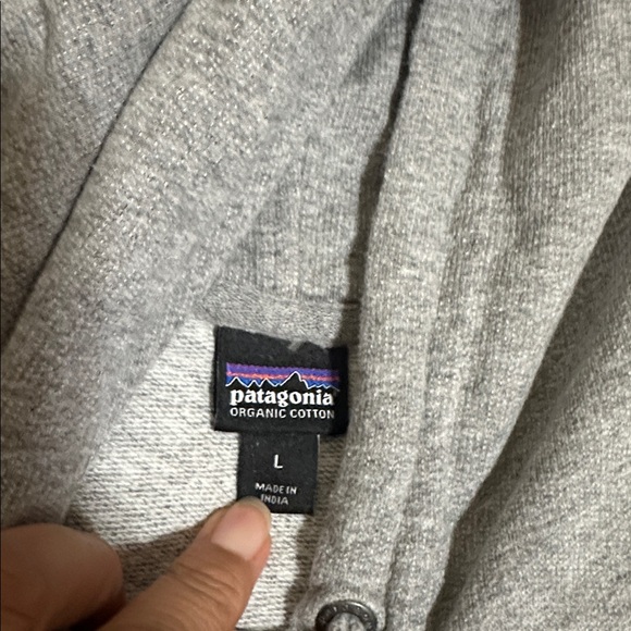 Patagonia Kids Gray Hooded Sweater - Picture 3 of 6